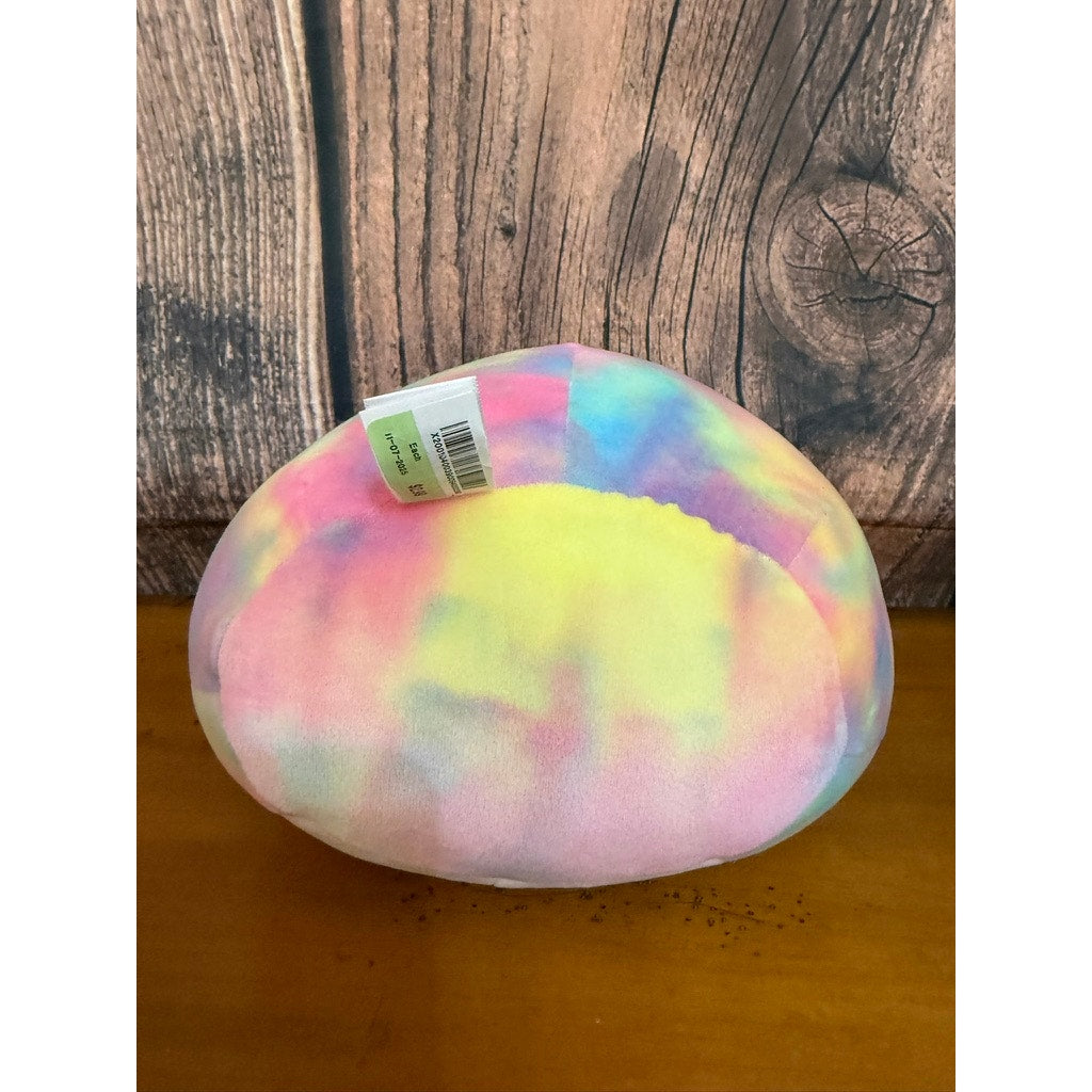 Squishmallows 8" Gretchen the Rainbow Sloth Plush Toy Multicolor