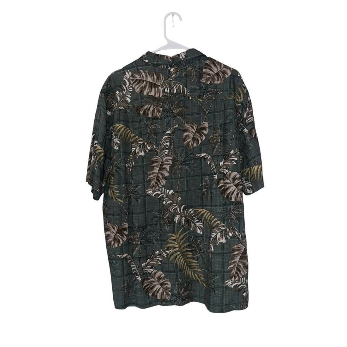 Men's Batik Bay Tropical Casual Button-Down Shirt Size Large