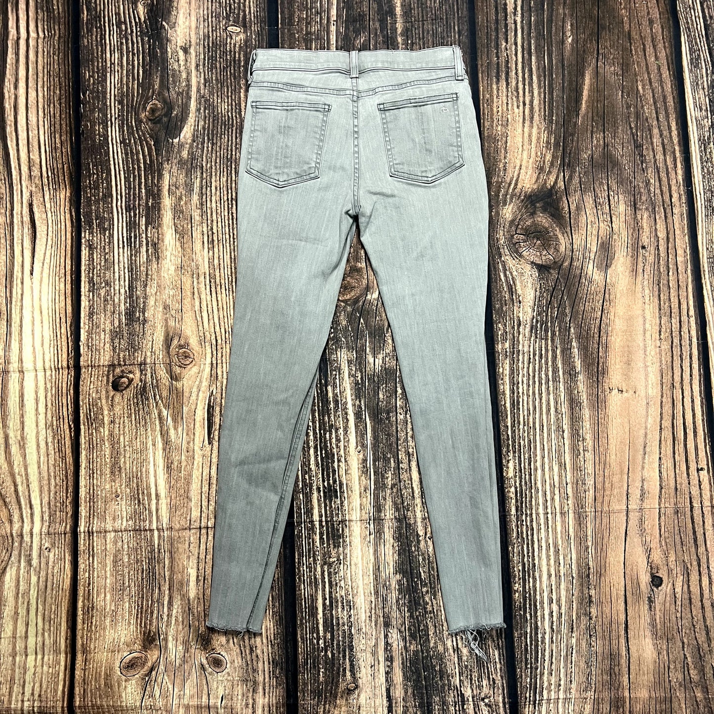 Rag & Bone Women's Ankle Skinny Jeans Gray Size 26 Light Wash Denim