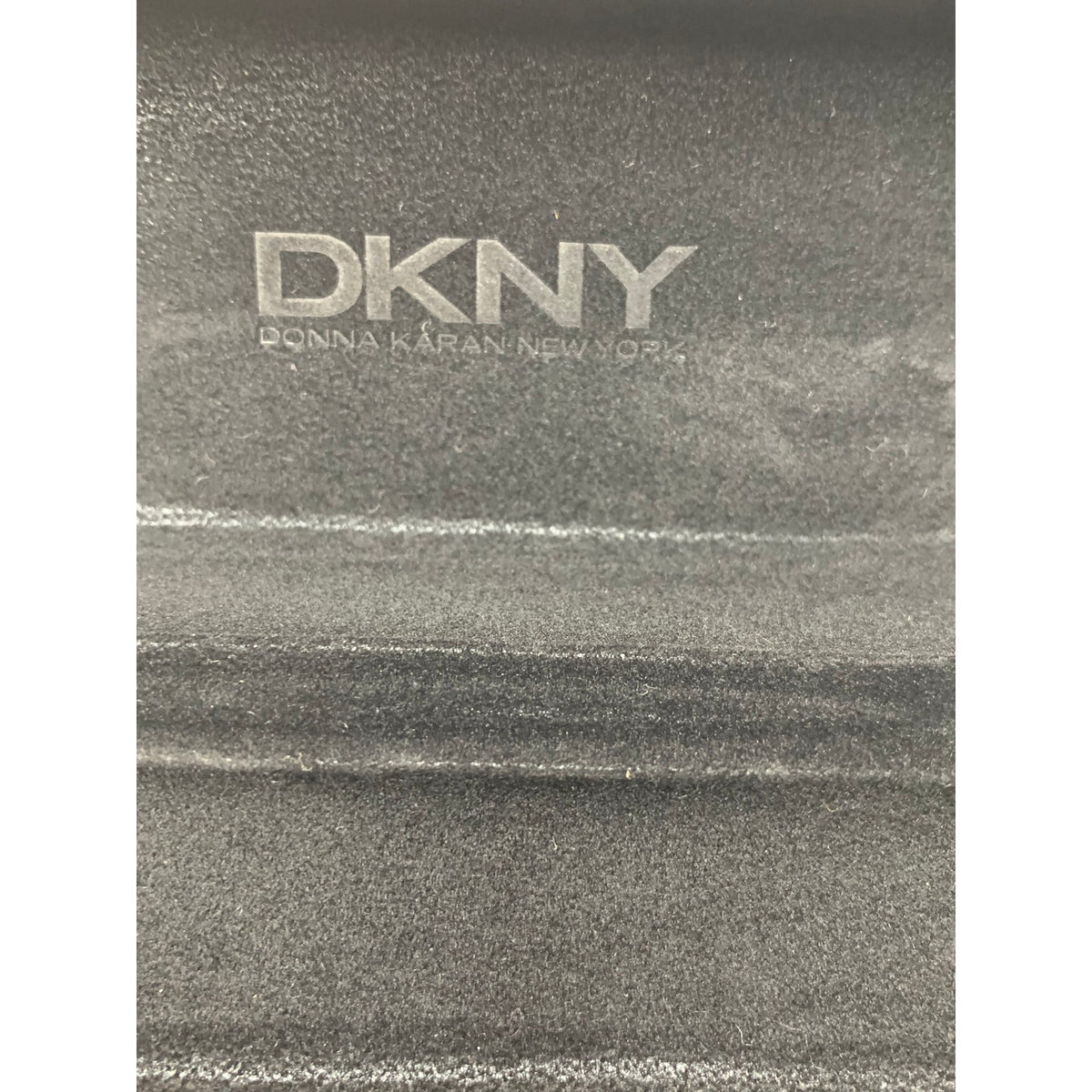 DKNY Donna Karan White Hard Shell Glasses Case Black Velvet Sunglasses Box