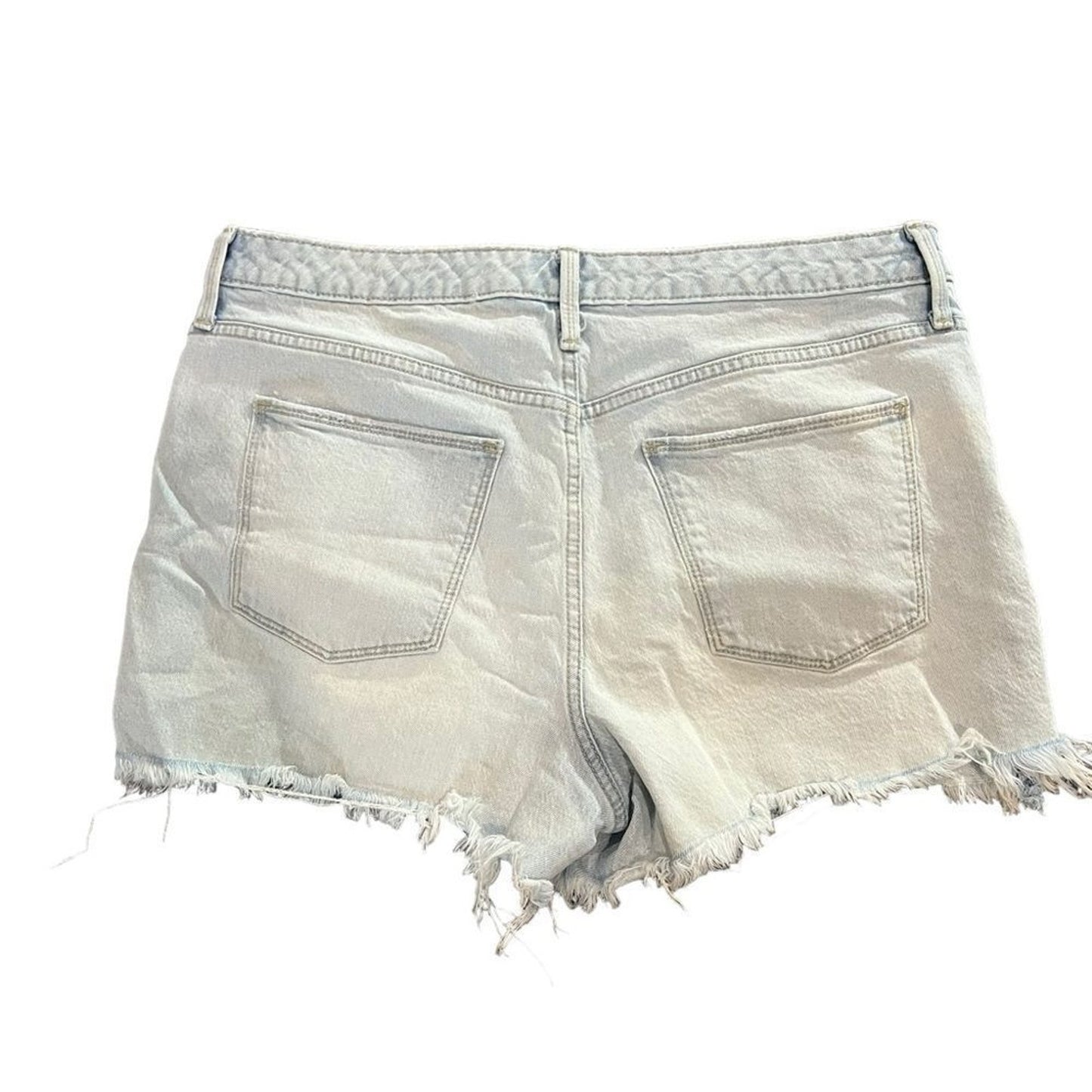 Universal Thread Shorts Womens Size 14 Blue High Rise Cut-Off Light Wash