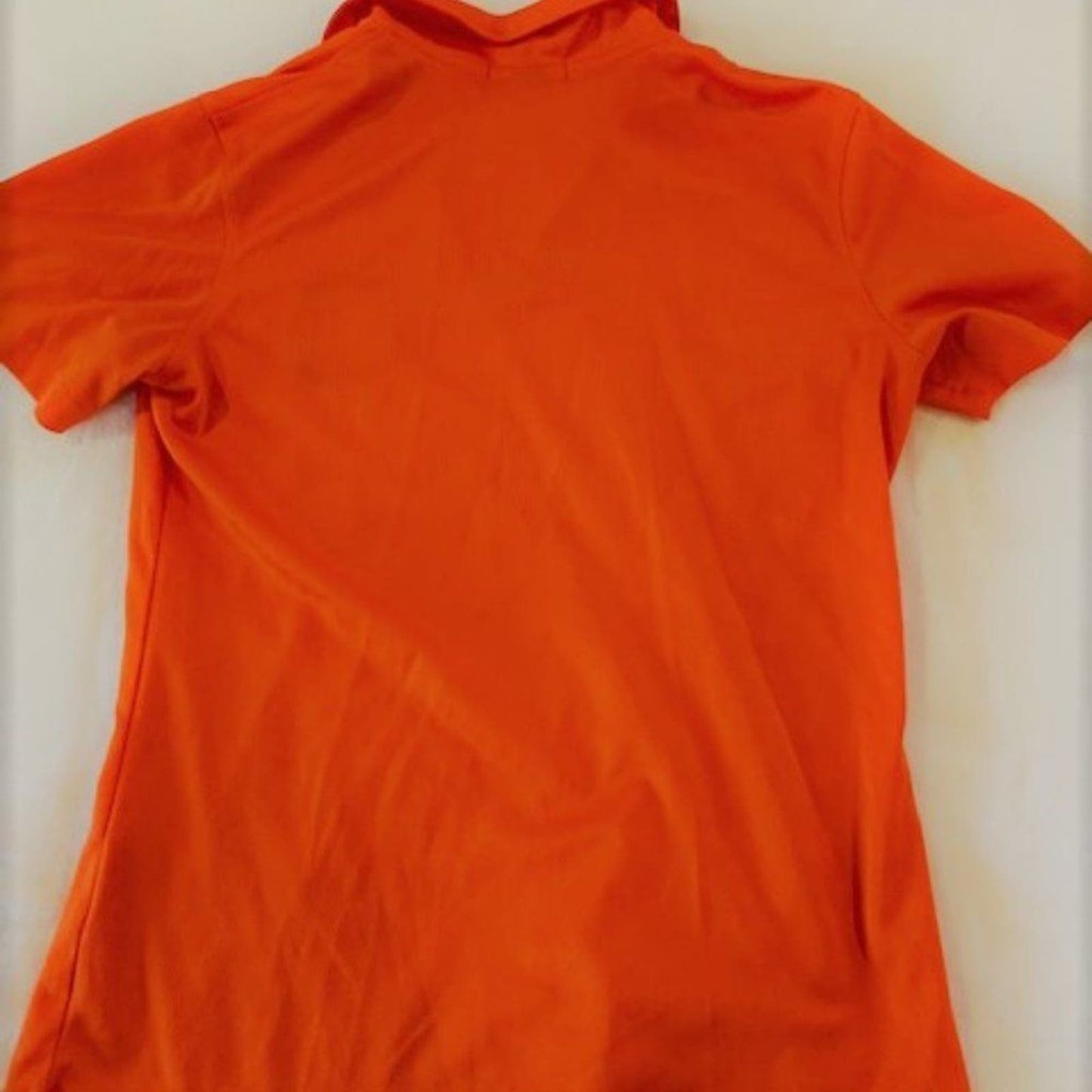 The Bolles School orange basketball logo polo EUC