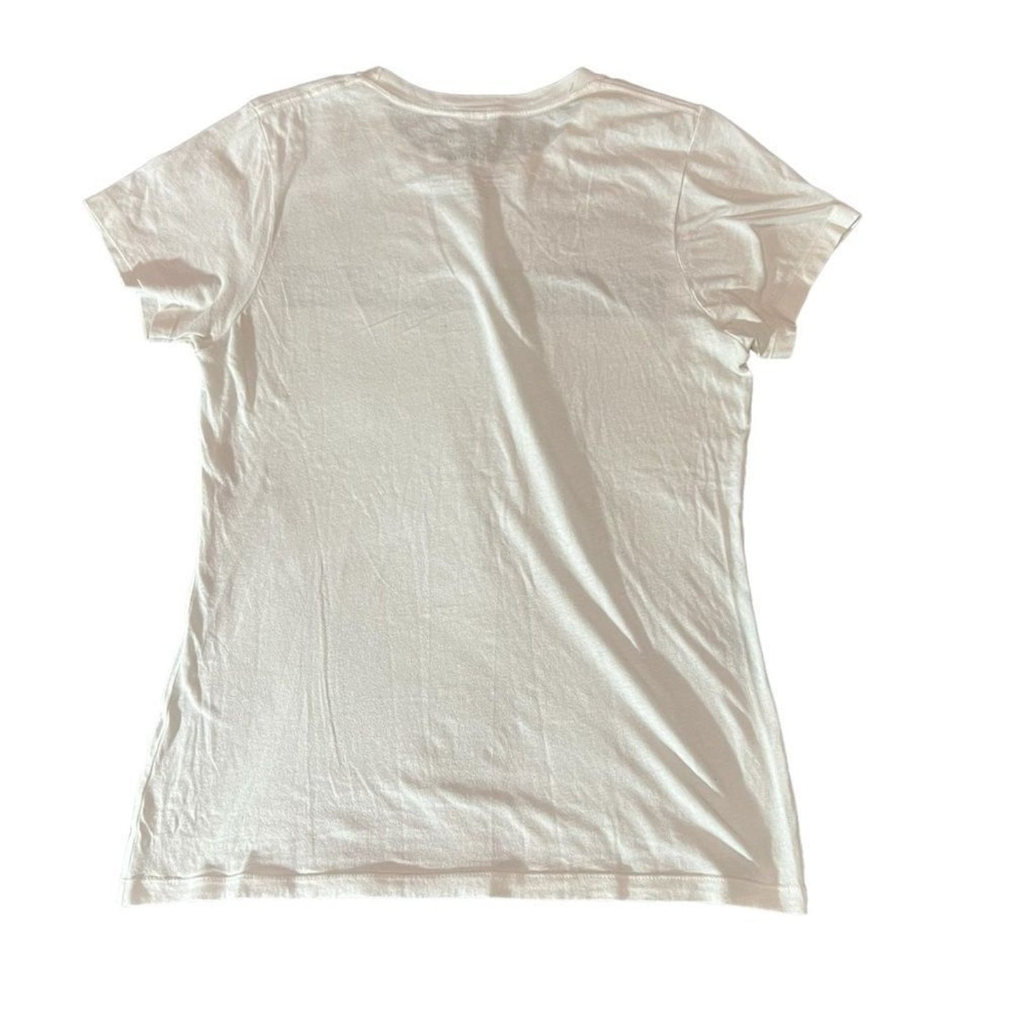 Friends TV Series Logo Graphic T-Shirt Womens Size Medium White Crew Neck