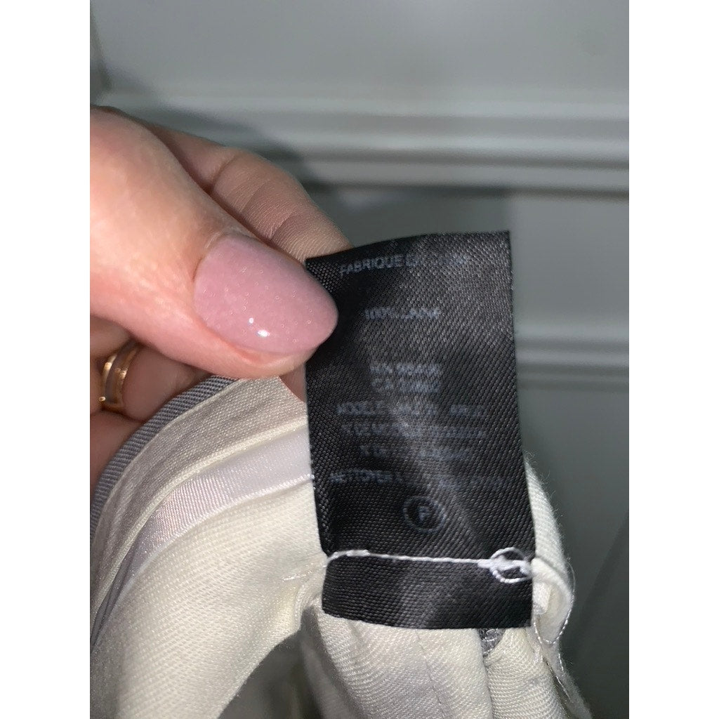 Theory Men's Gray Dress Pants Size 33 Tailored Business Flat Front