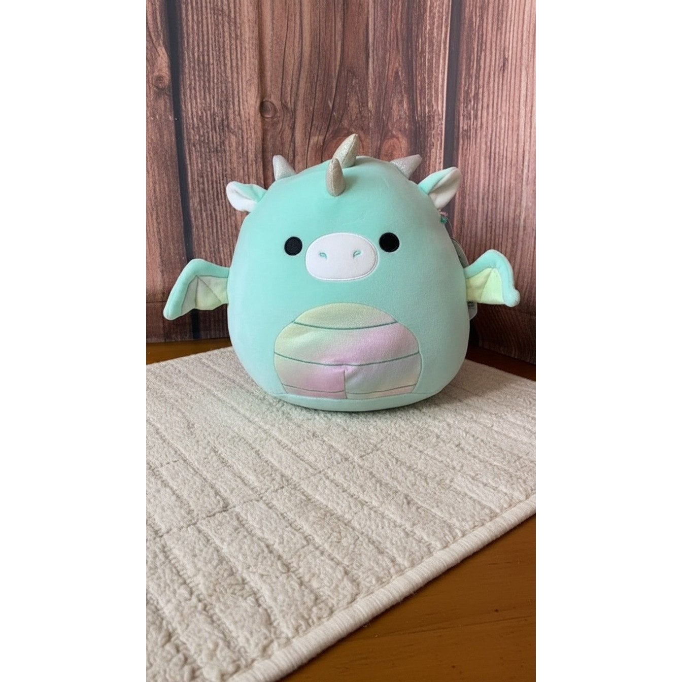 NWT Squishmallows Joey Dragon Plush 10in Mint Green w/ Tag
