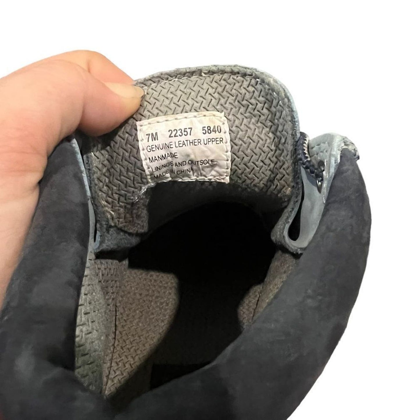 Timberland Light Blue Nellie Chukka Lace-Up Ankle Boot Size 7