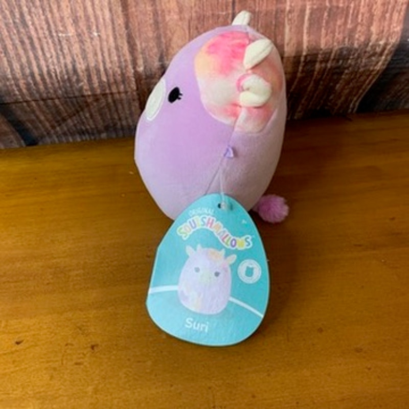 Squishmallows Suri Sunset Cow Plush 5 in Tie-Dye Tag