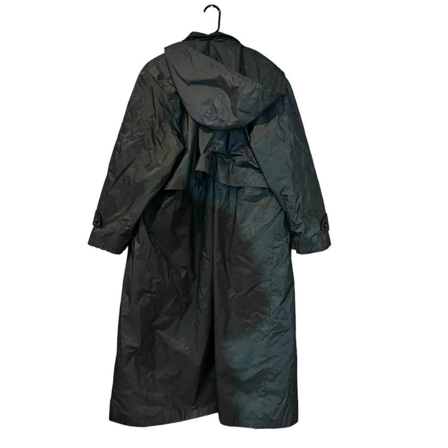 Vintage 80s Fleet Street Trench Coat with Liner Size 14