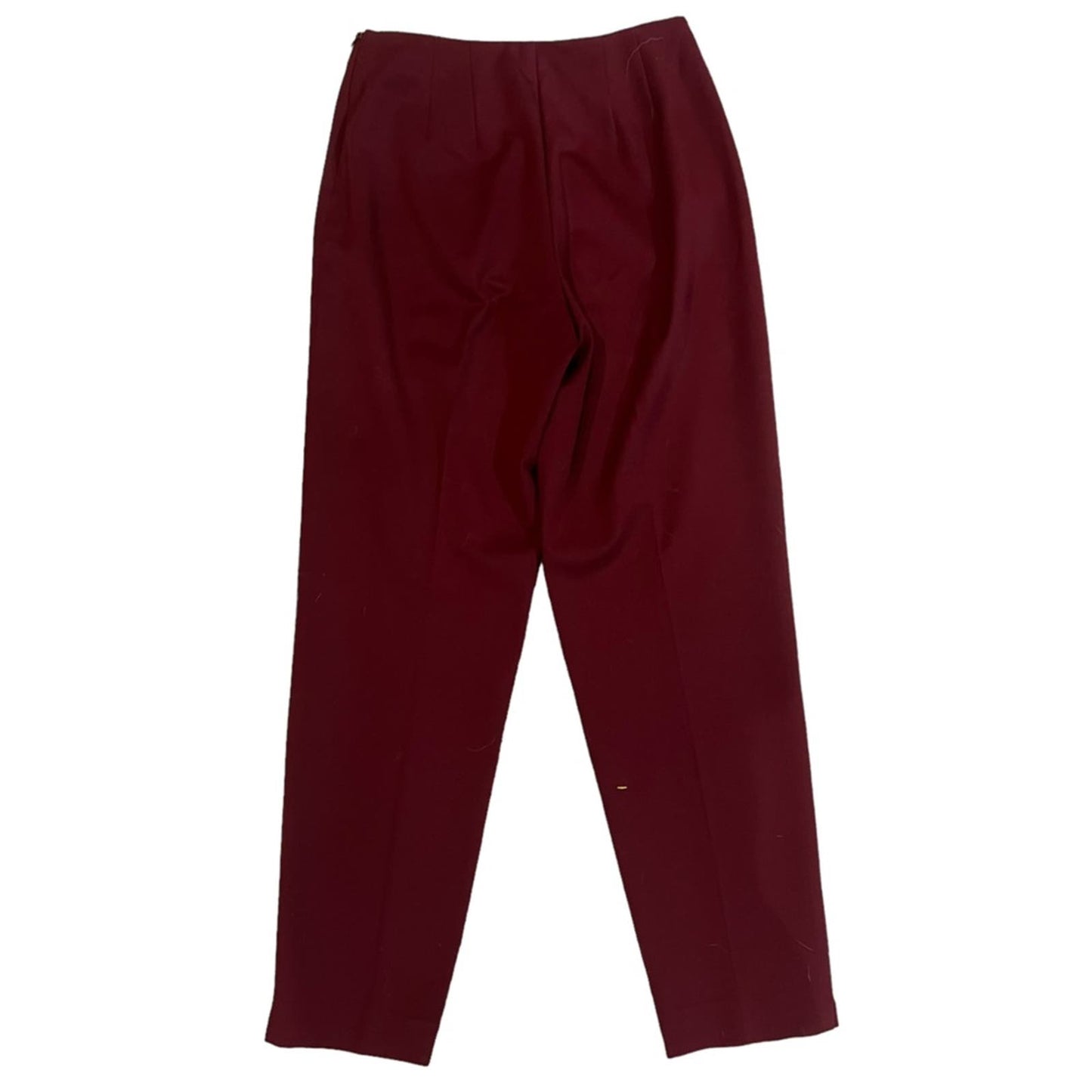 Talbots Women's Burgundy Pull on Ankle Pants Size 6