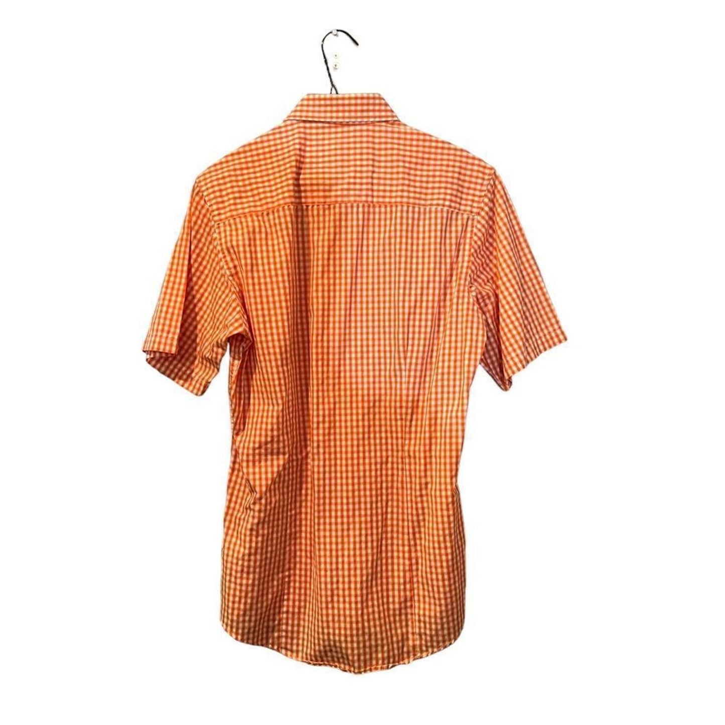 Antigua Clemson Tigers Short Sleeve Button Down Shirt Size Small