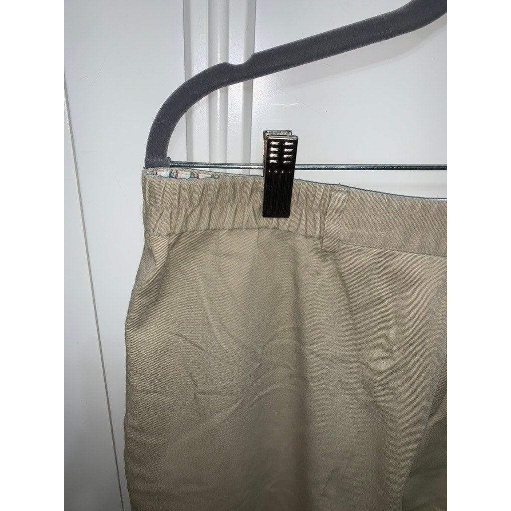 Talbots Petites Women's Size 12 Beige Chino Pants Straight Leg