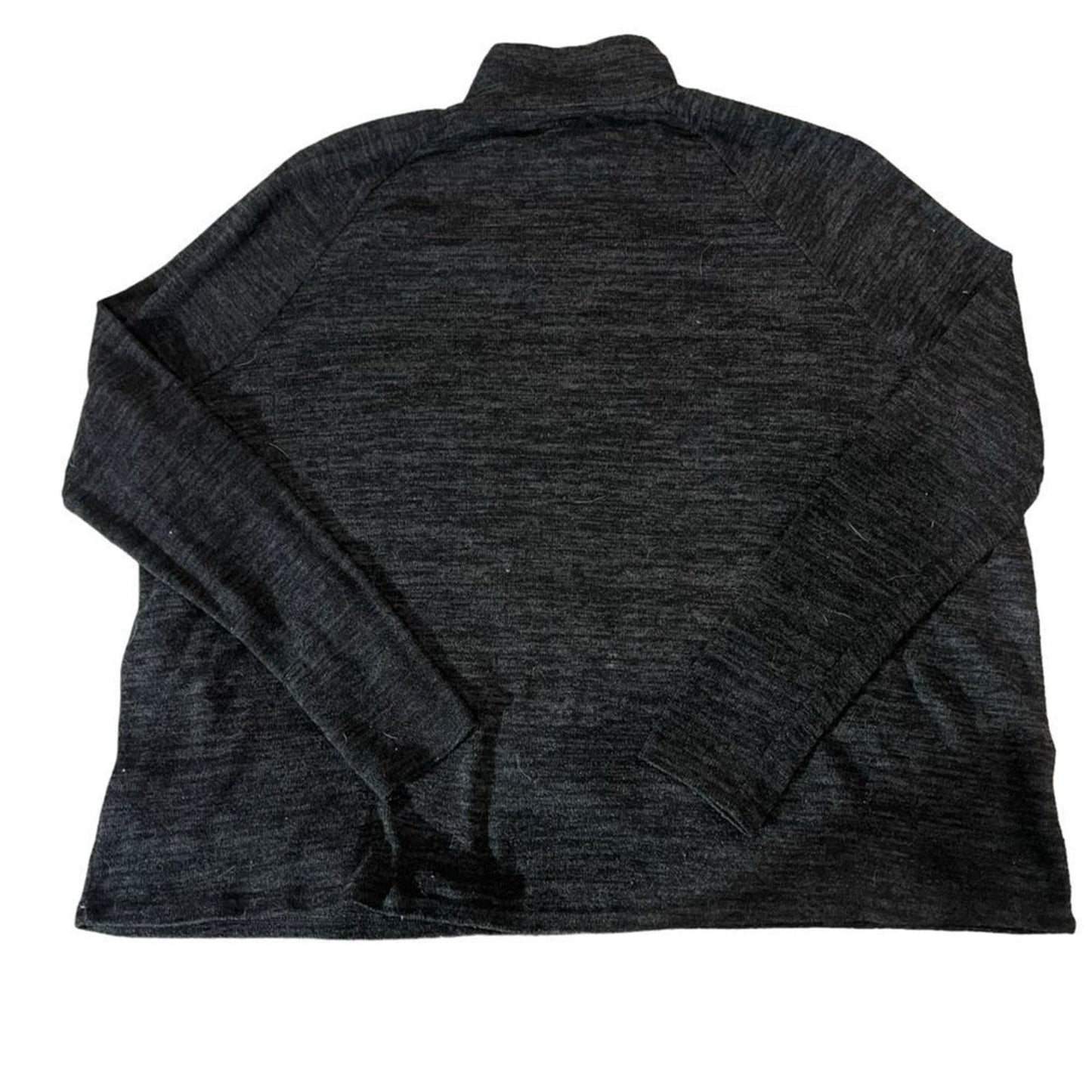 BDG Charcoal Grey Oversized Mock Neck Pocket Sweater Size Small