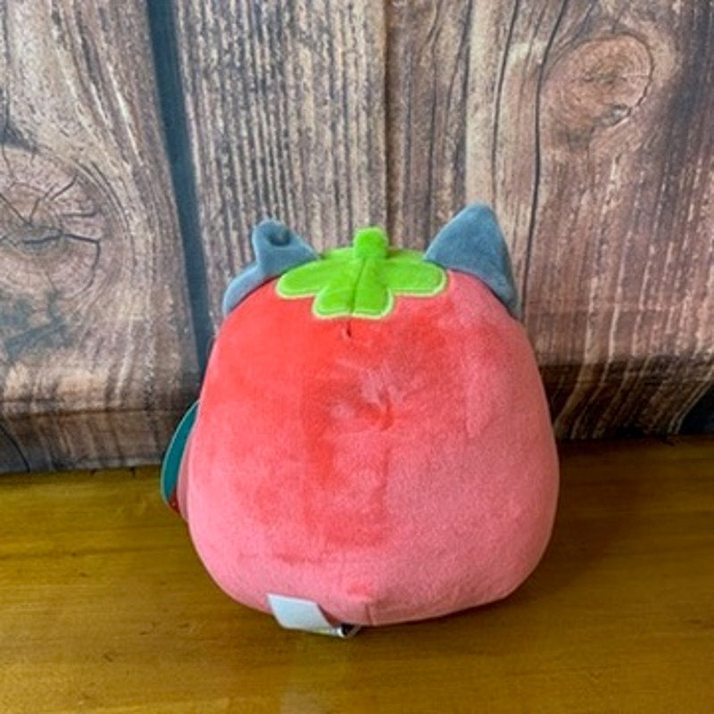 NWT Squishmallows Ryan the Husky Strawberry w/ Hang Tag 7 in