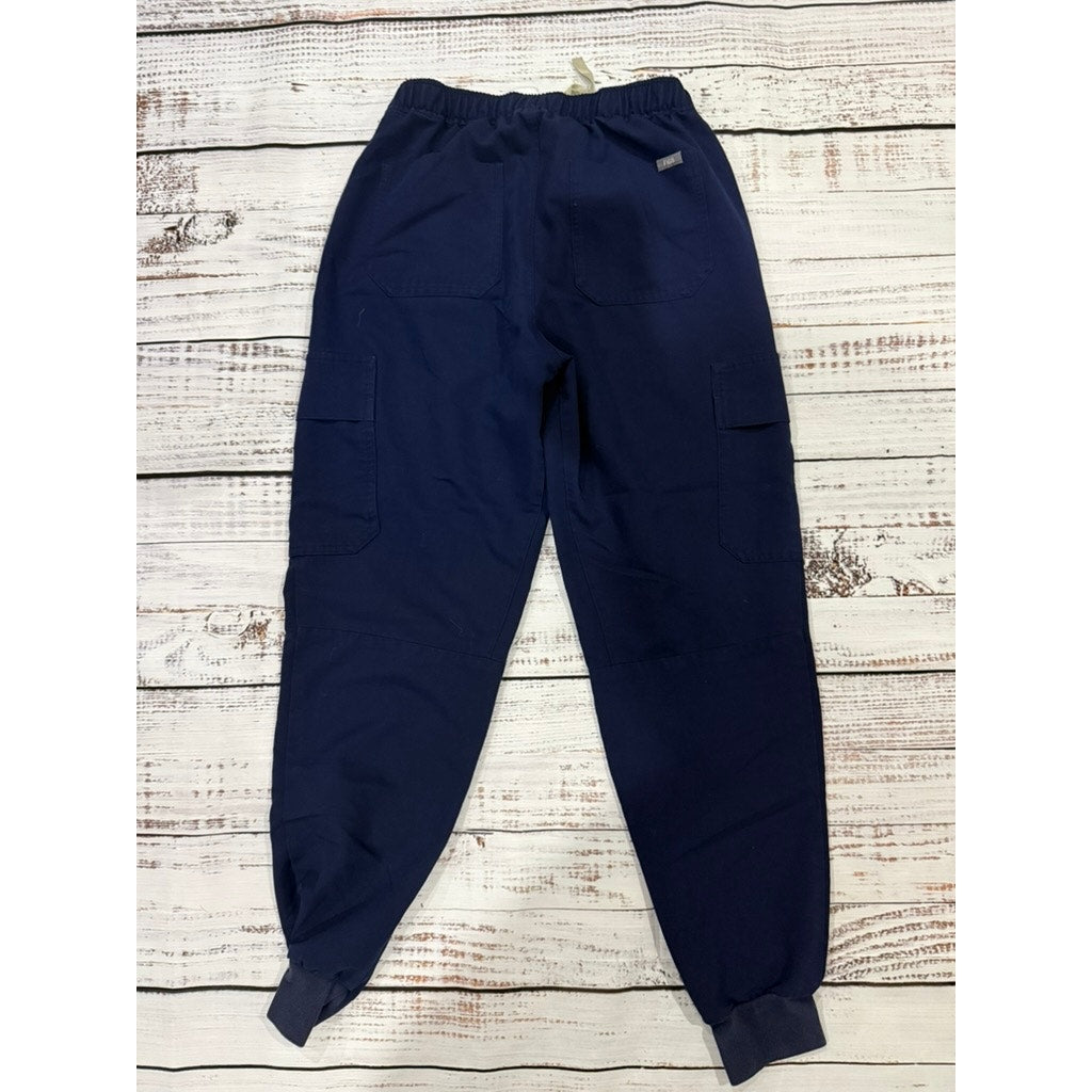 FIGS Men's Tansen Scrub Jogger Pants Size Small Navy Blue Technical Collection