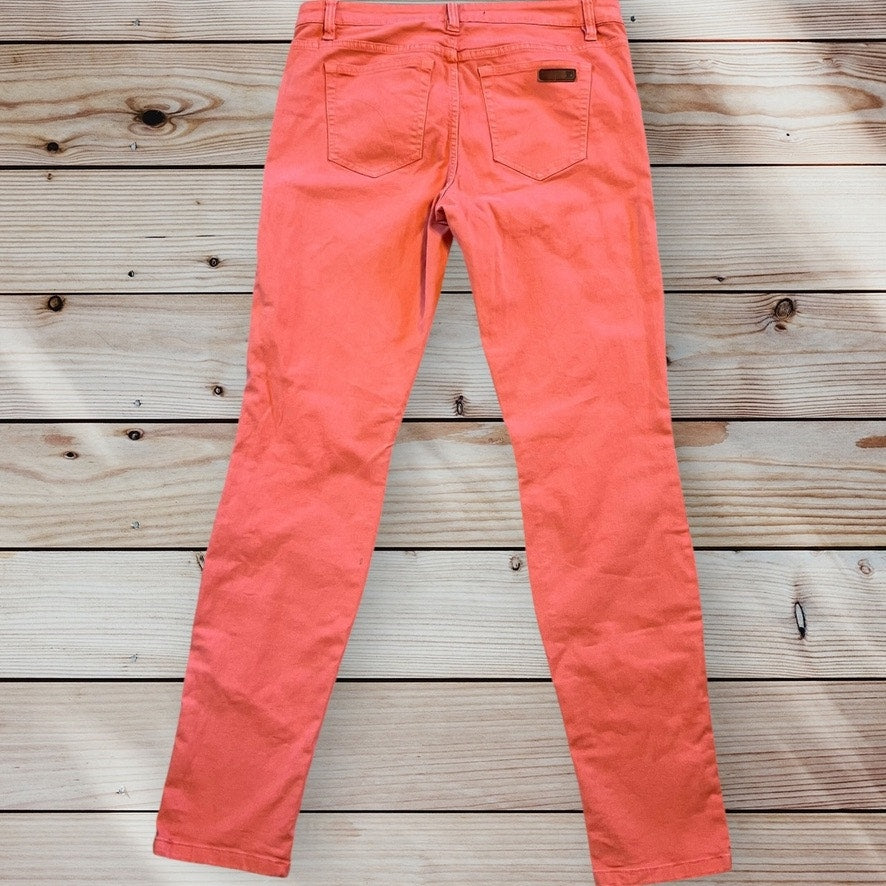 Joe's Women's Skinny Jeans Size 32 Orange Stretch Denim