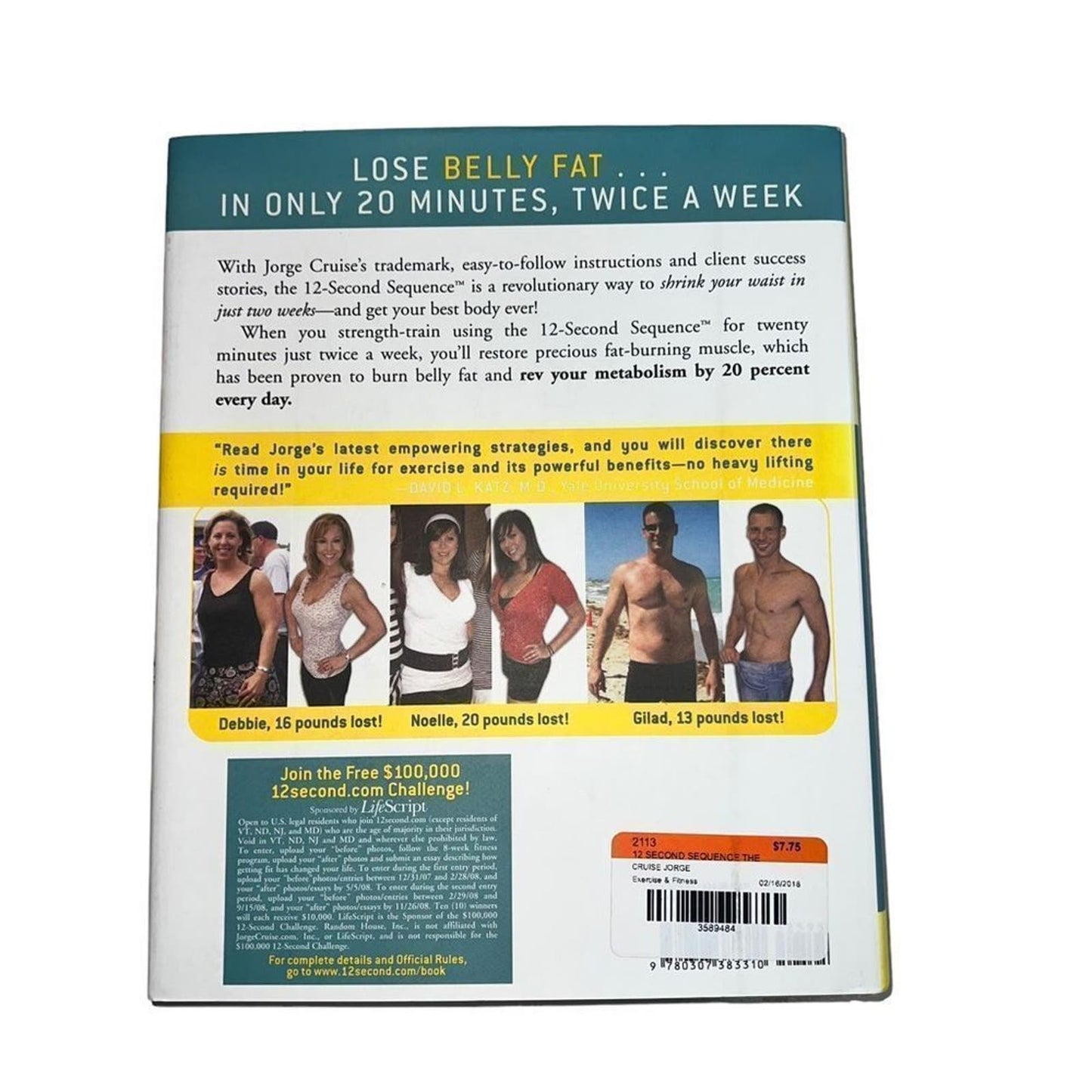 The 12 Second Sequence Journal: Shrink Your Waist in 2 Weeks!