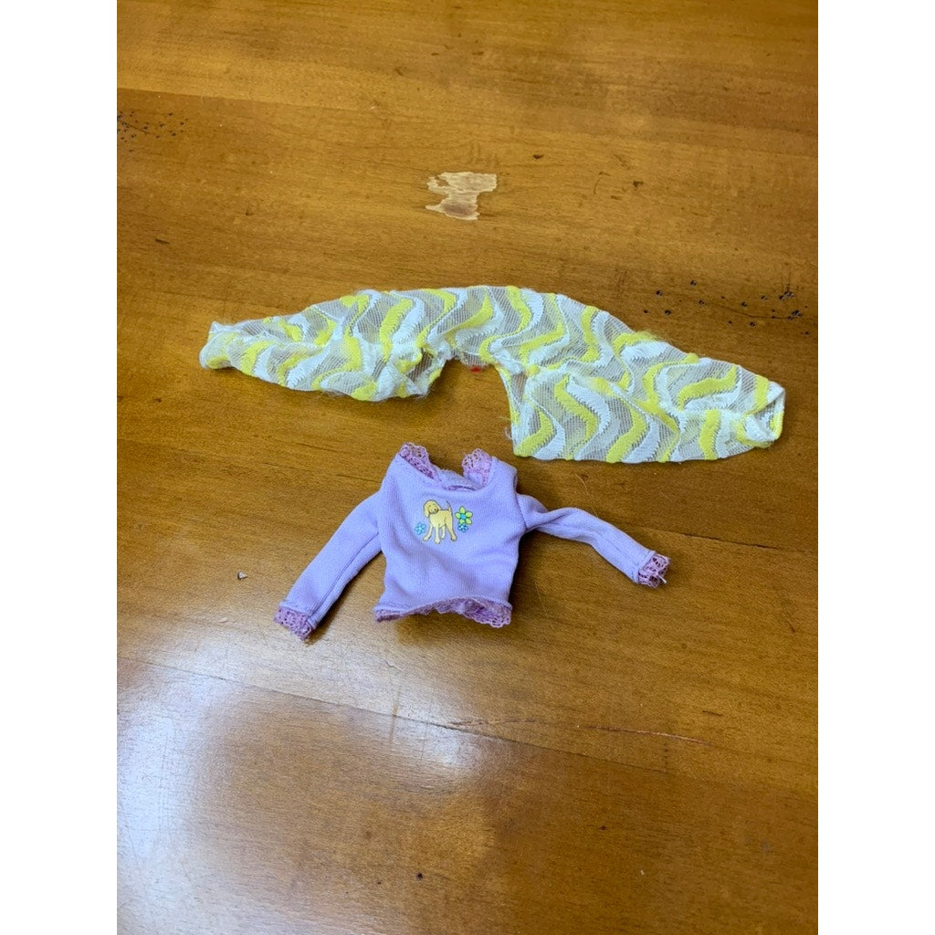 Barbie Doll Clothes Lot 24 Pc Tops Swimwear Multicolor