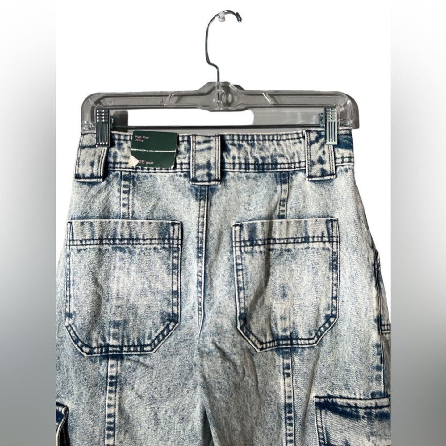 NWT Wild Fable Size 2/26 High Rise Utility Jeans