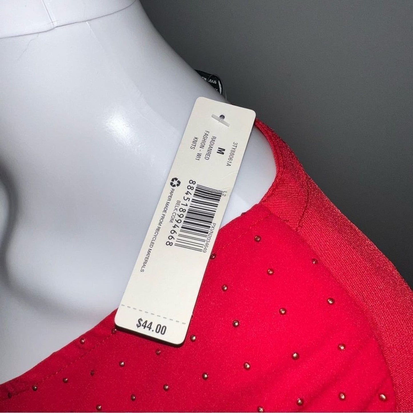 NWT New Directions Studded Top Medium