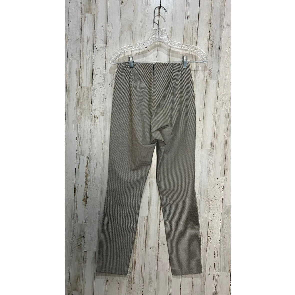 Rag & Bone Women's Houndstooth Check Dress Pants Size 2 Black