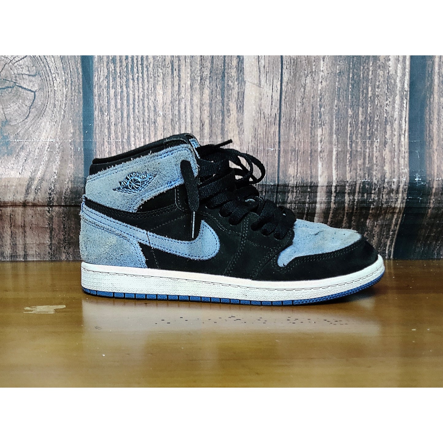 Nike Air Jordan 1 Retro High OG UNC Toe Unisex Kids 2.5Y