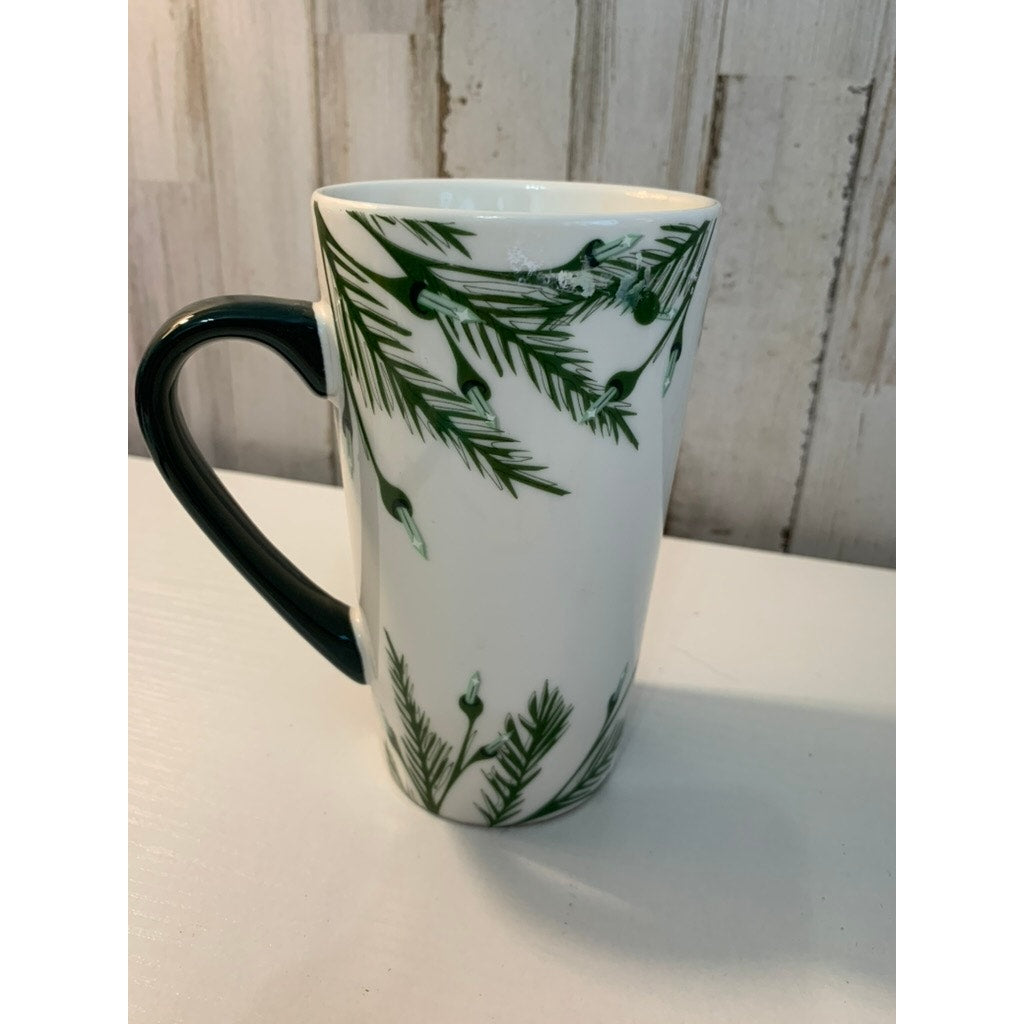 Starbucks Holiday 2020 Tall Mug 16 fl oz White Green