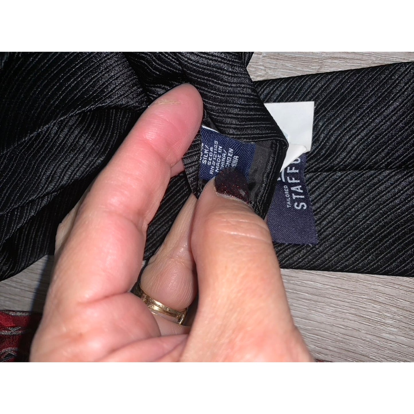 Stafford Set of 4 Men's Designer Ties Geometric Pattern Multicolor