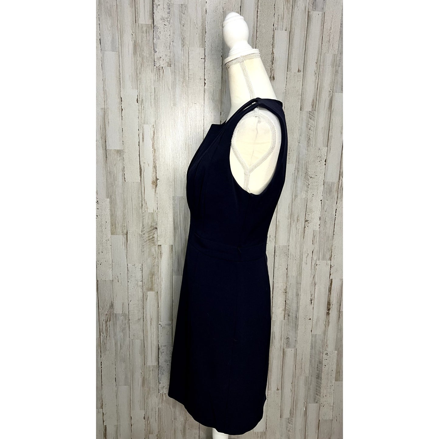 Sequin Hearts Women's Navy Blue Sleeveless Sheath Dress Size 9