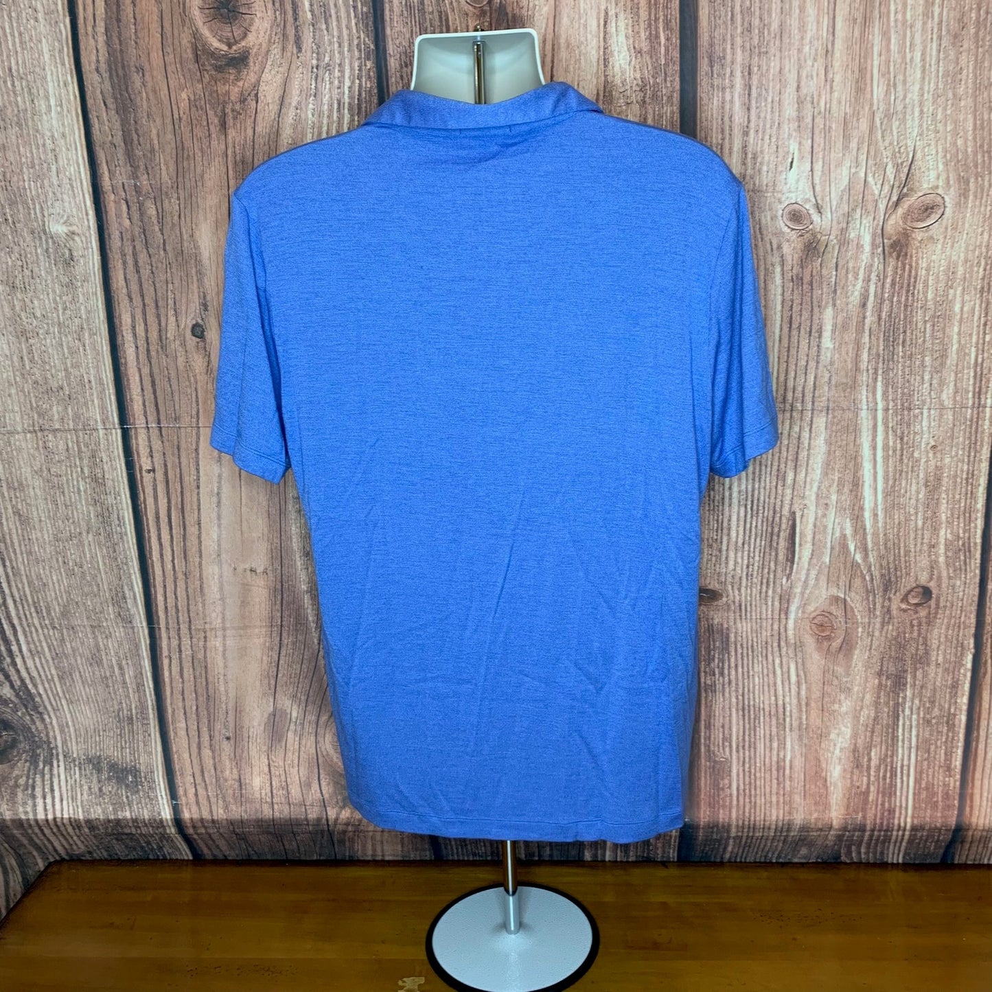 Theory Polo Shirt Men's XL Blue 2-Button Collared