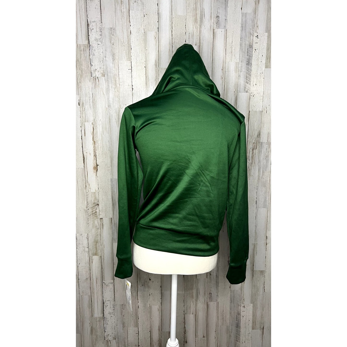 NWT New York Jets Green Girl's Sparkle Pullover Hoodie Long Sleeve Football