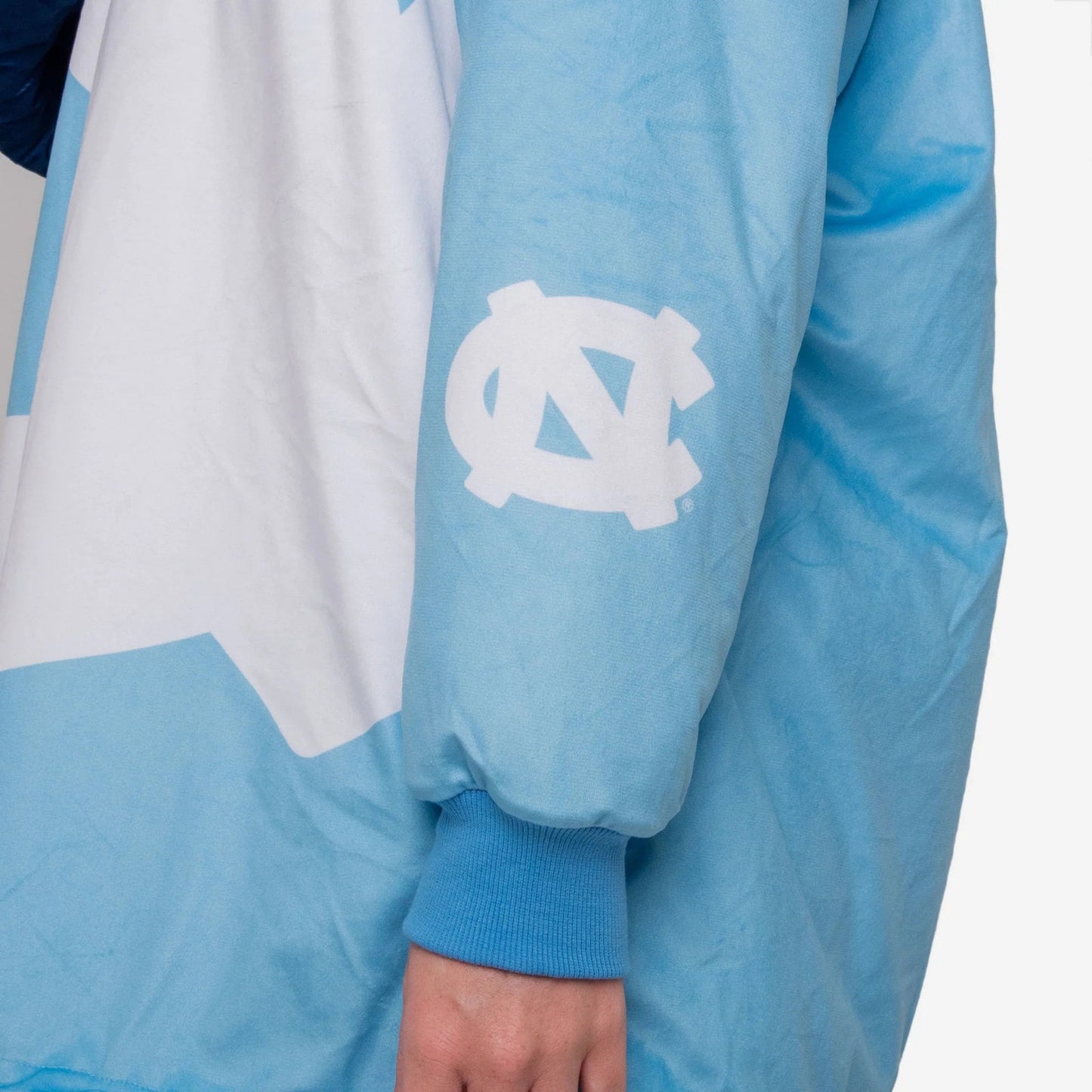 NWT FOCO North Carolina Tar Heels Reversible Colorblock Hoodeez Jacket