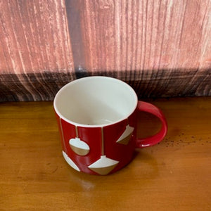 Starbucks 2012 Holiday Christmas Ornament Red Coffee Mug