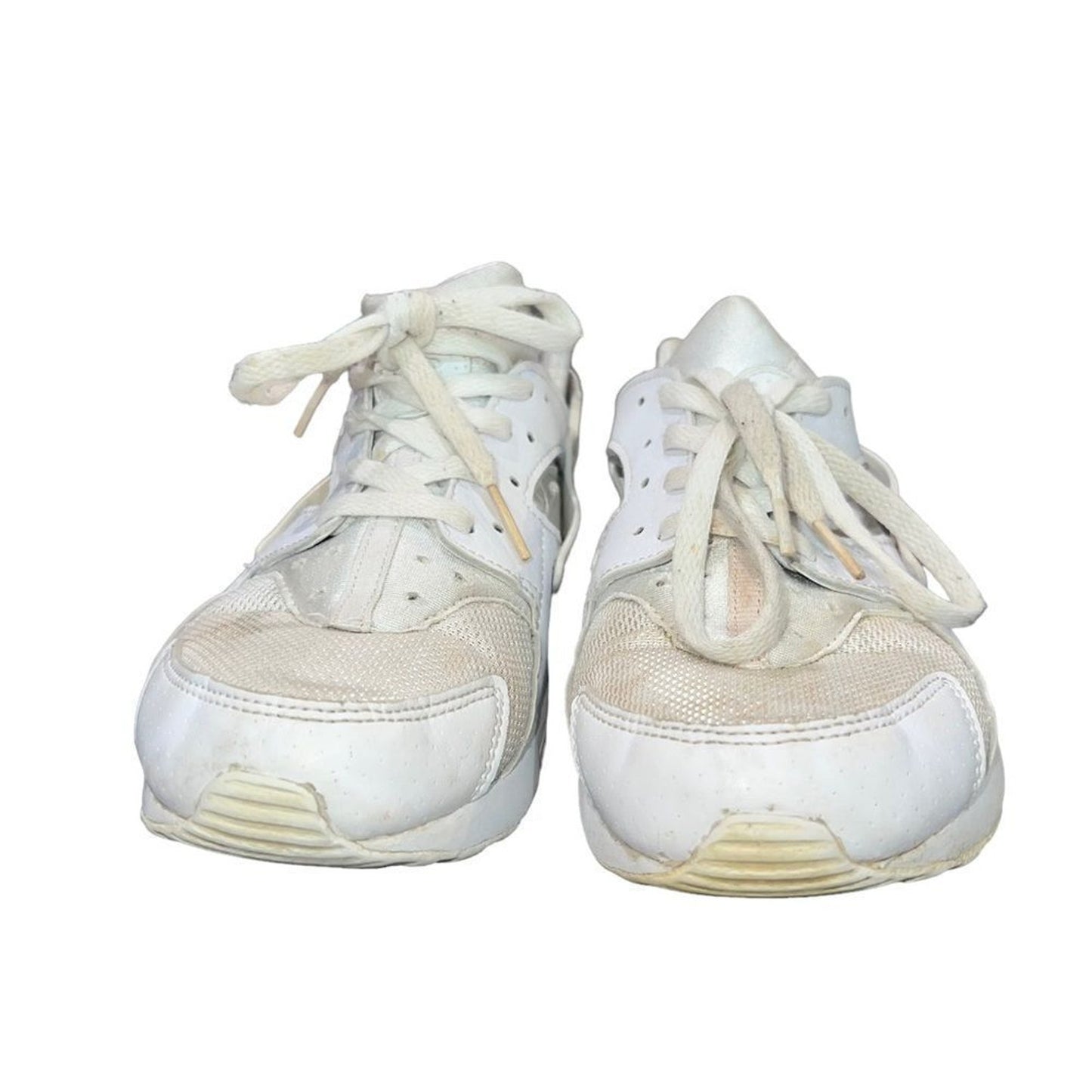 Nike Air Huarache Run GS Youth Sneakers White Lace Up Size 2.5Y