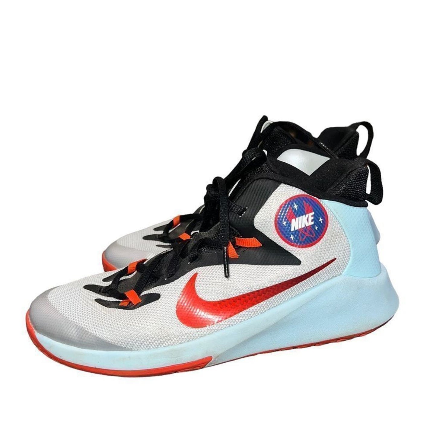 Nike Future Court SD GS Pure Platinum Team Orange Size 7Y
