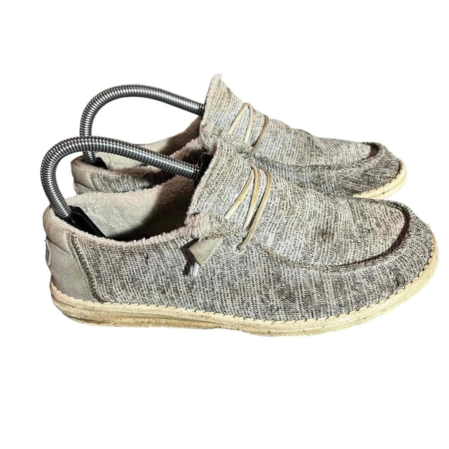 Hey Dude Wendy Stretch Fog Slip on Casual Shoes Women's Size 9