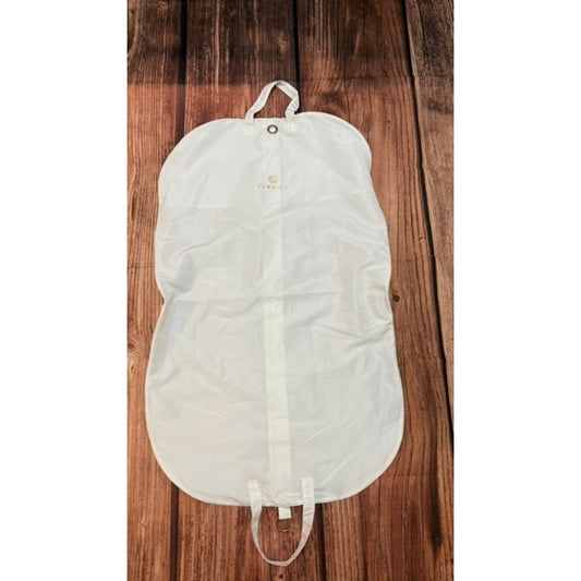 Versace Garment Bag Suit Cover White Unisex One Size Dressy Designer