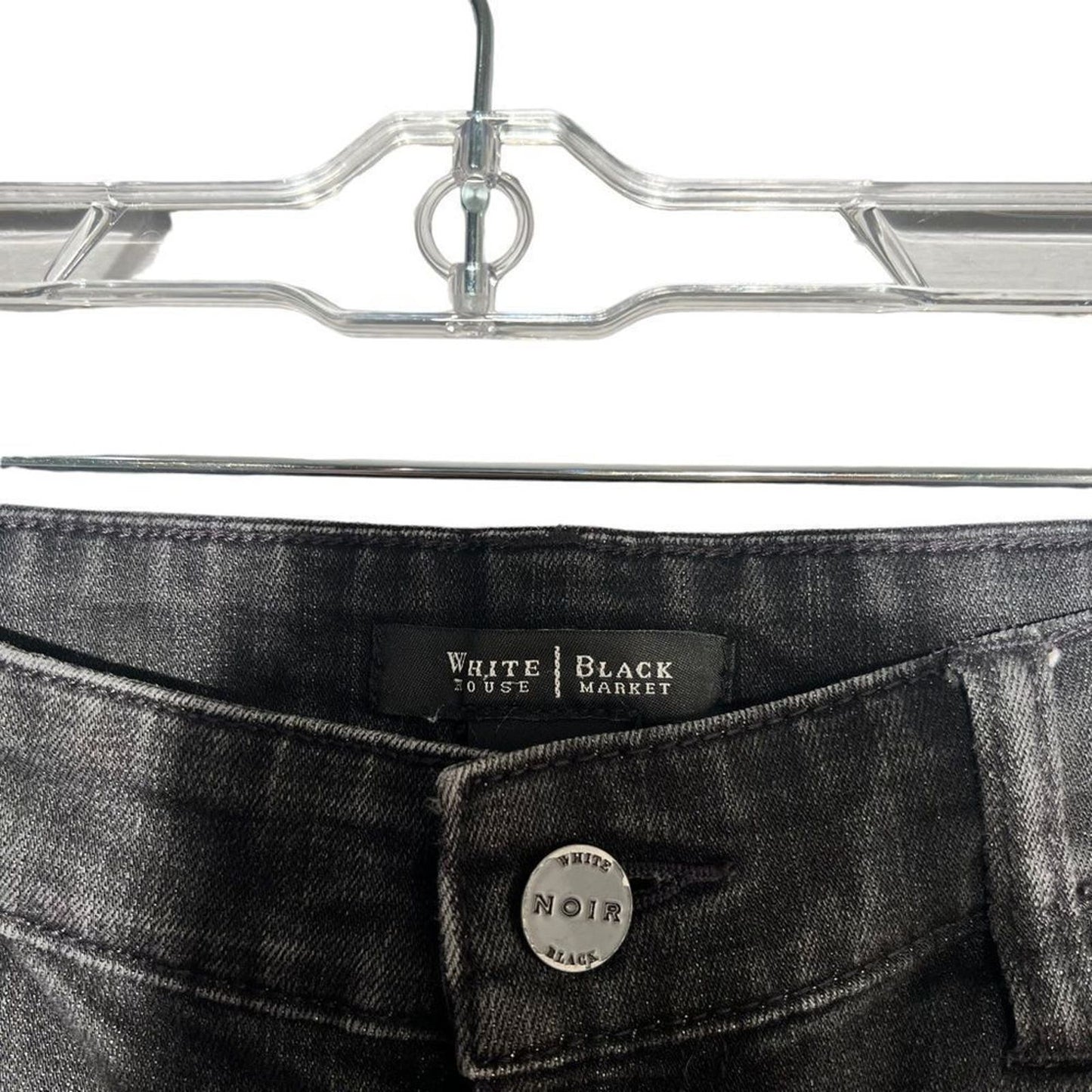 White House Black Market Fall In Love Noir Jeans Size 6R