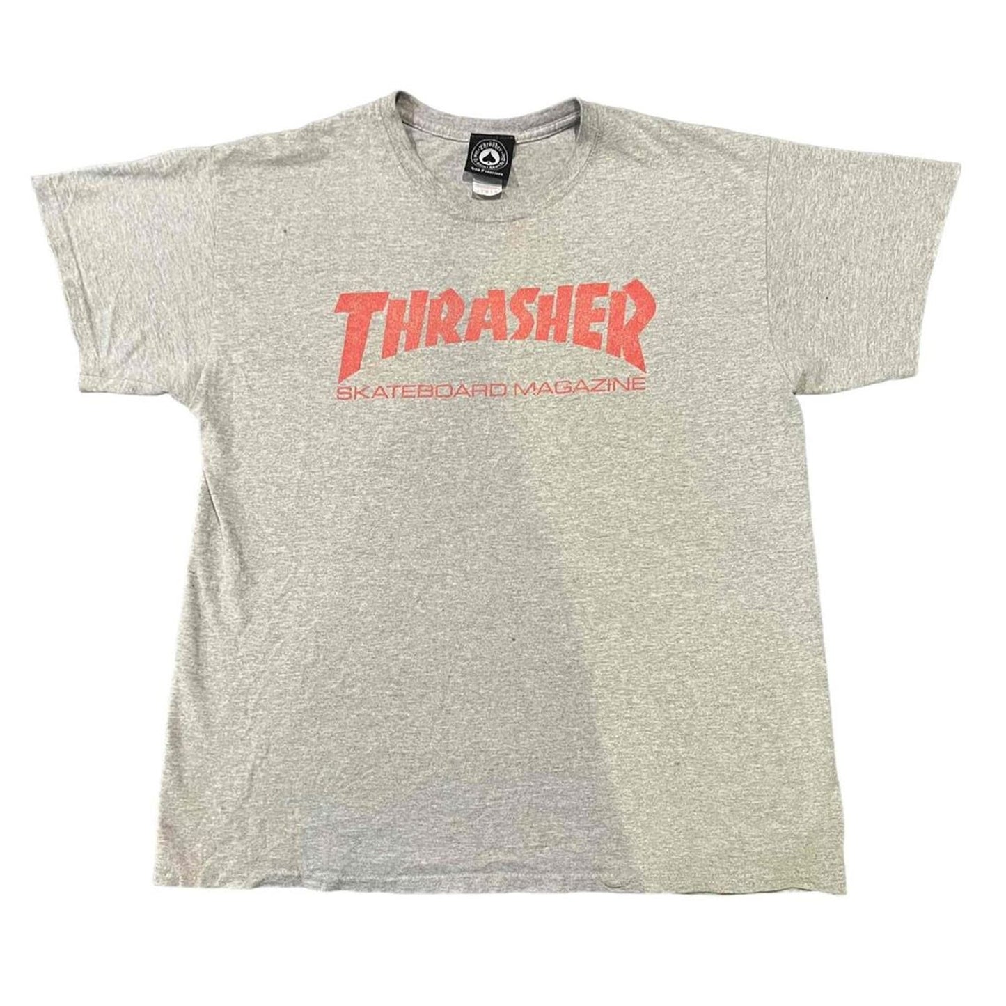 Men's Thrasher Graphic Logo Crew Neck T-Shirt Size Large