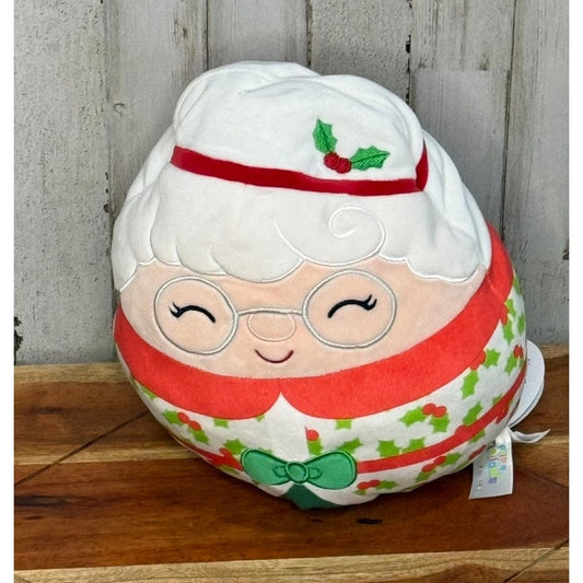 NWT Squishmallows Nick & Nicolette Flipamallow Holiday Plush Toy Medium