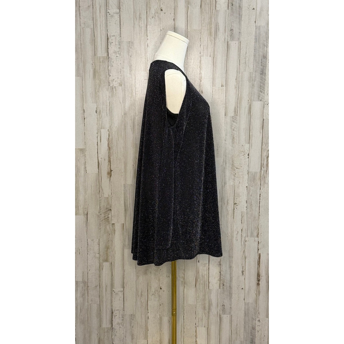 Show Me Your Mumu Women's Black Sparkle Dress Size Small Party Cocktail
