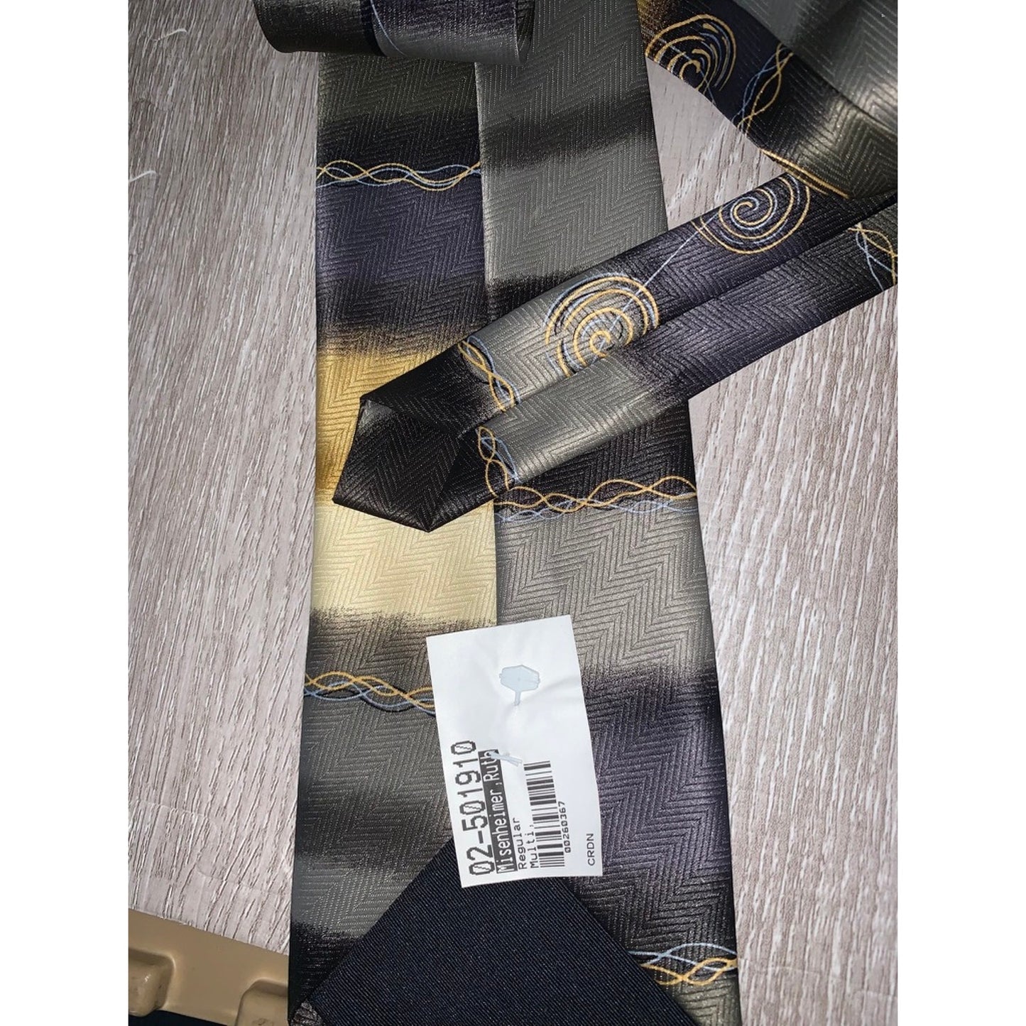 Men's Geometric Tie Set 4pc Multicolor Business/Special Occasion