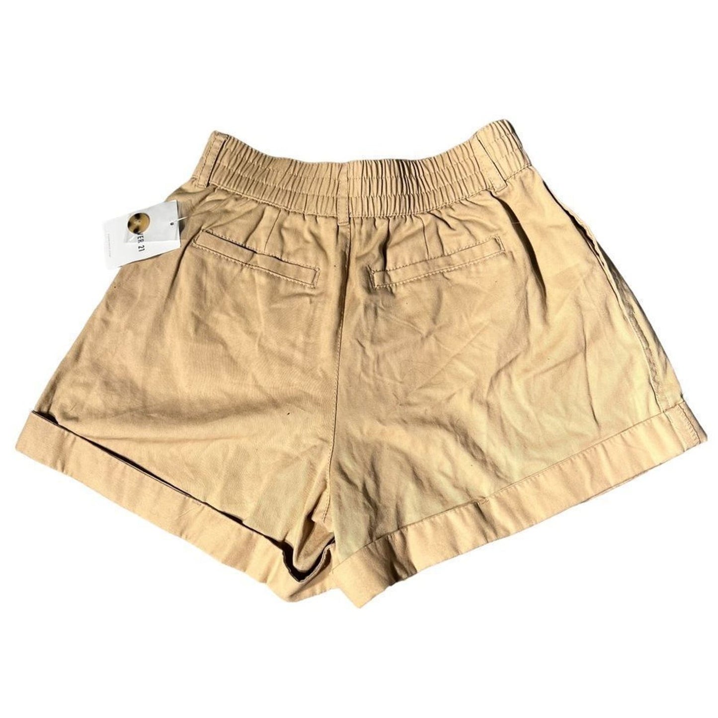 NWT Forever 21Cuffed Twill Shorts XS