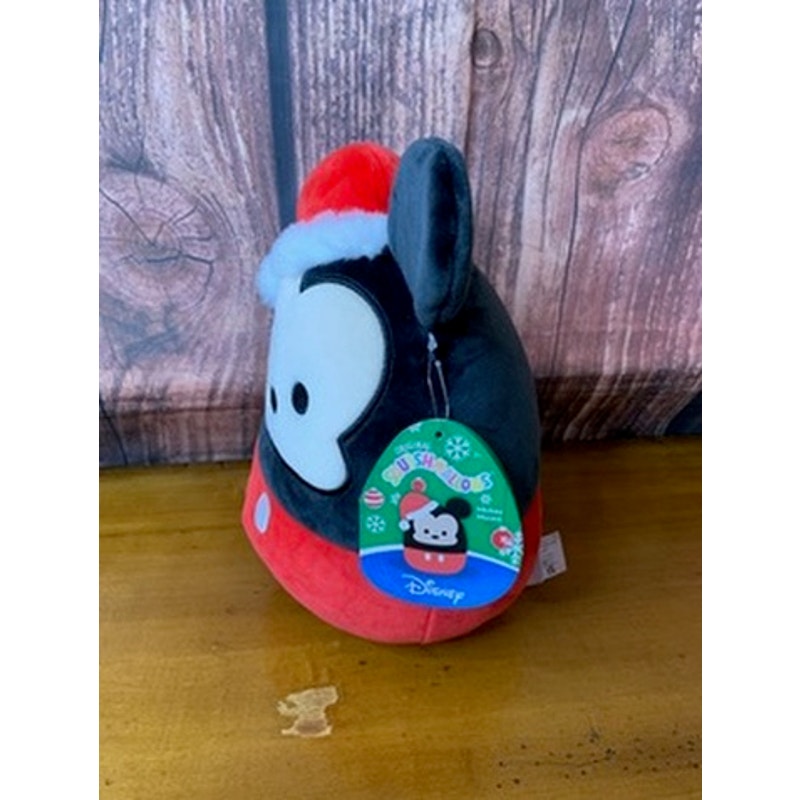 NWT Squishmallows Disney Holiday Mickey Mouse Santa Hat 8 in