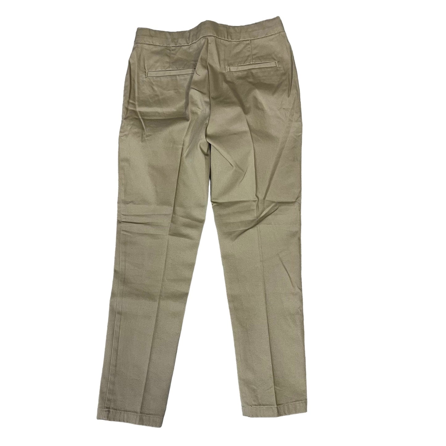 NWT Crewcuts Boys' Chino Pants Size 14 Beige Flat Front Stretch Fabric