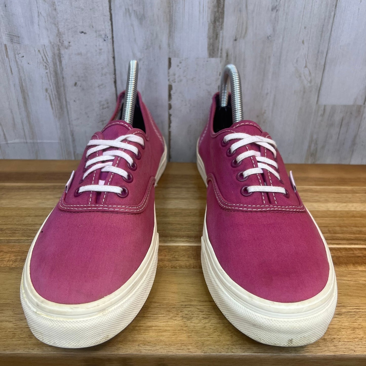 Vans Authentic Purple Canvas Low Top Lace-Up Sneakers - Men's 7.5 / Women's 9