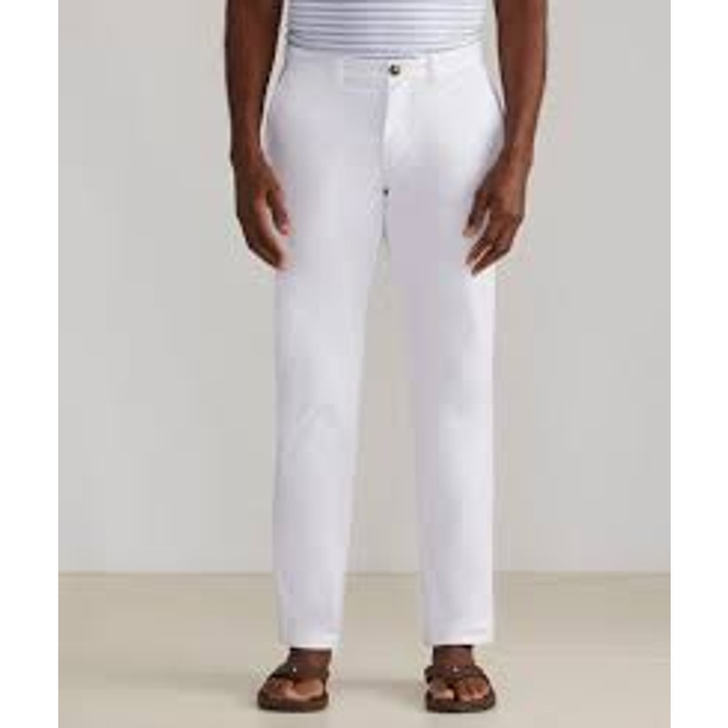 Vineyard Vines Men's Size 40x32 White Classic Fit Chino Breaker Pant