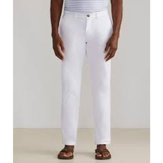 Vineyard Vines Men's Size 40x32 White Classic Fit Chino Breaker Pant