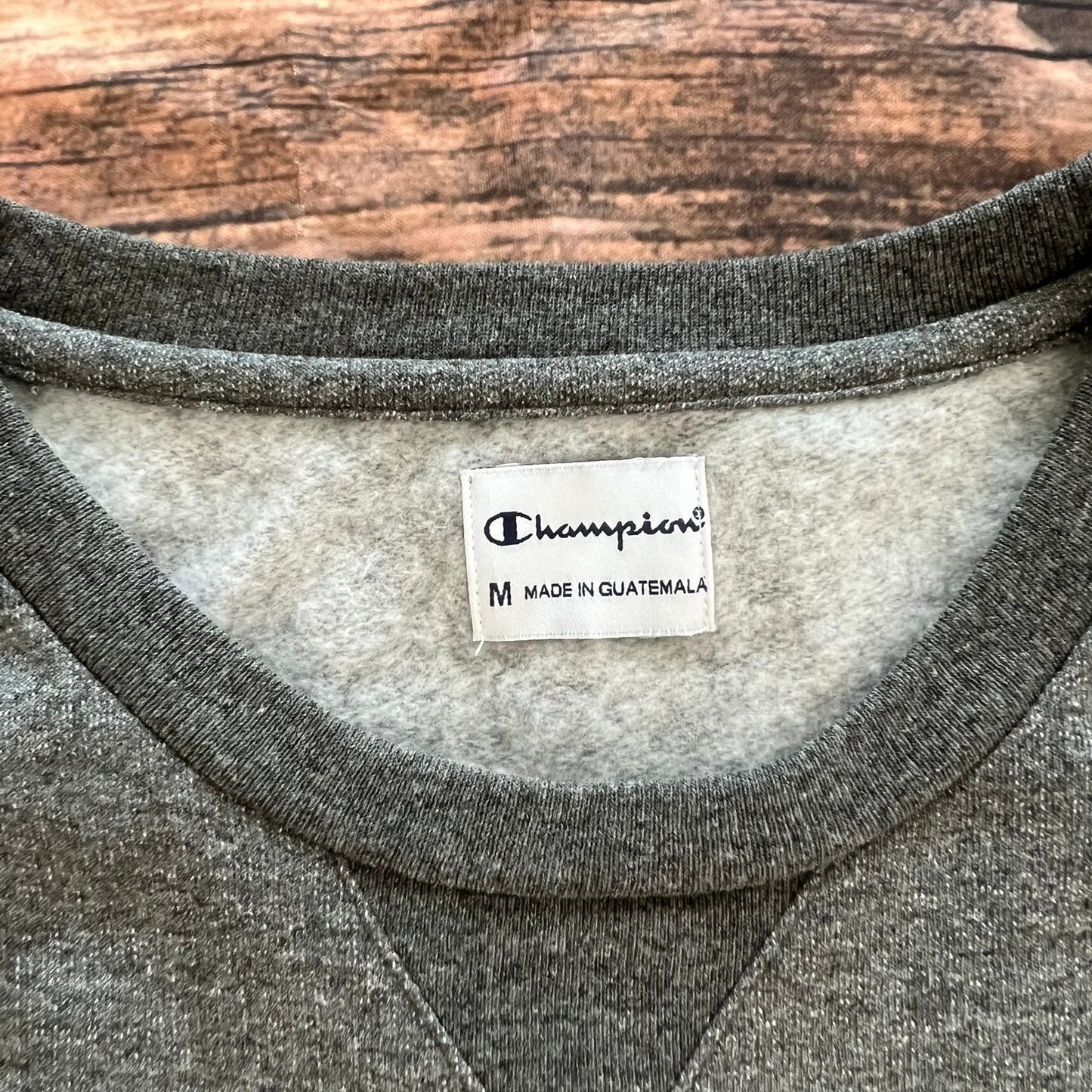 Champion Women's Medium Gray Crewneck Pullover Sweatshirt Garmisch Germany