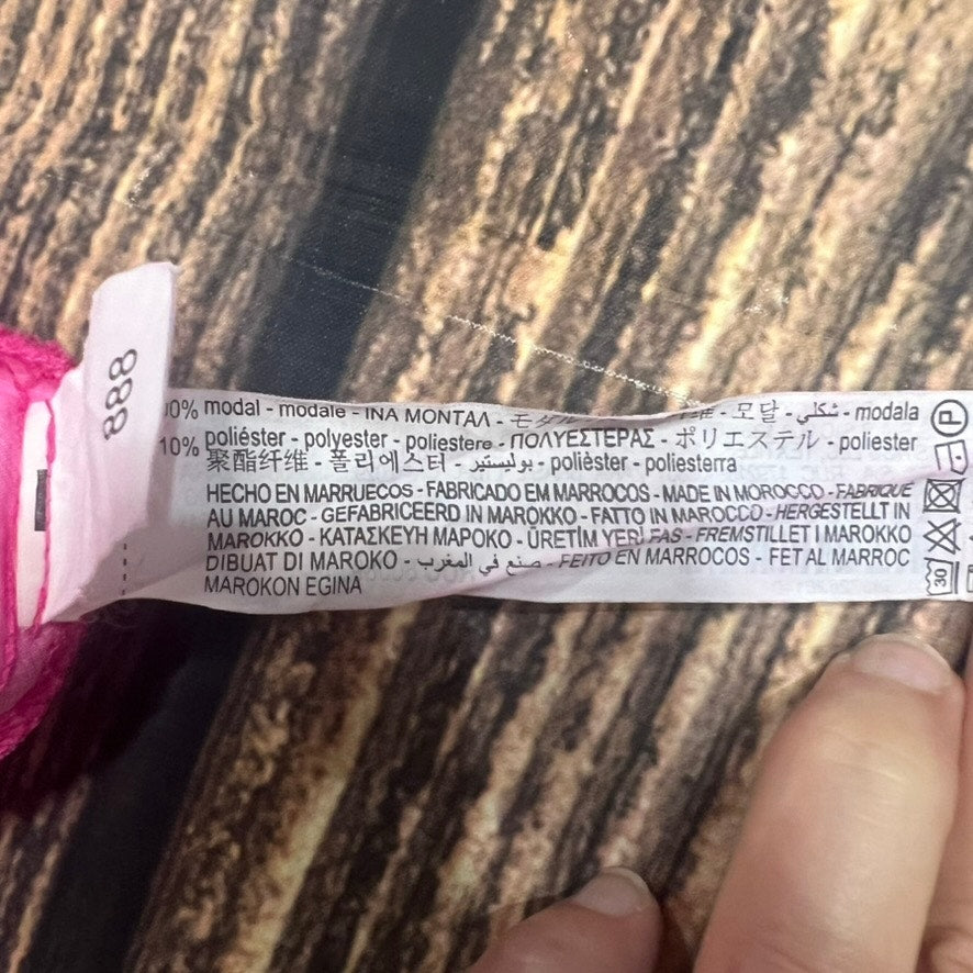 NWT Zara Kid's Pink High Waist Wide Leg Trousers Size 13-14 Casual