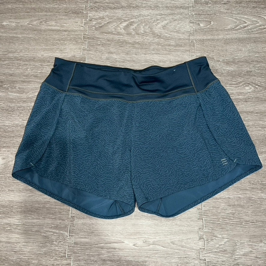 Free Fly Women's Bamboo Lined Breeze Shorts Blue Size Medium Activewear